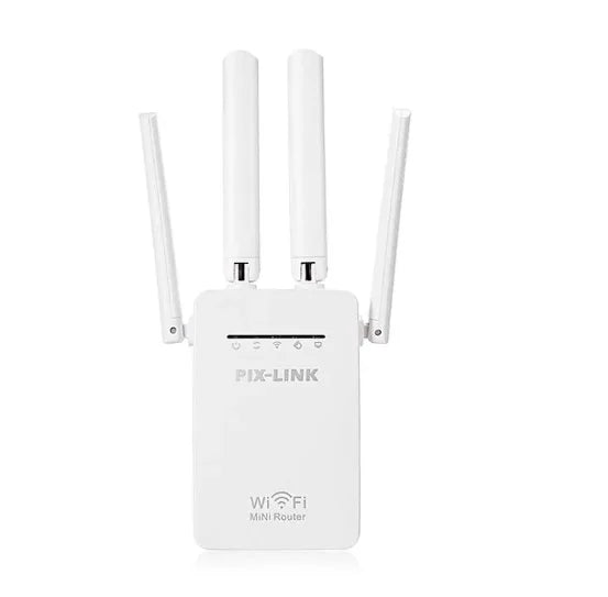 Repetidor Amplificador De Sinal Wifi 4 Antenas - Gcom Store