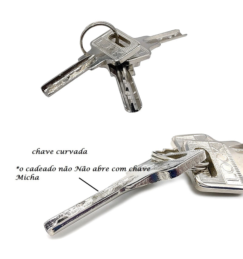 Cadeado com Alarme - Gcom Store