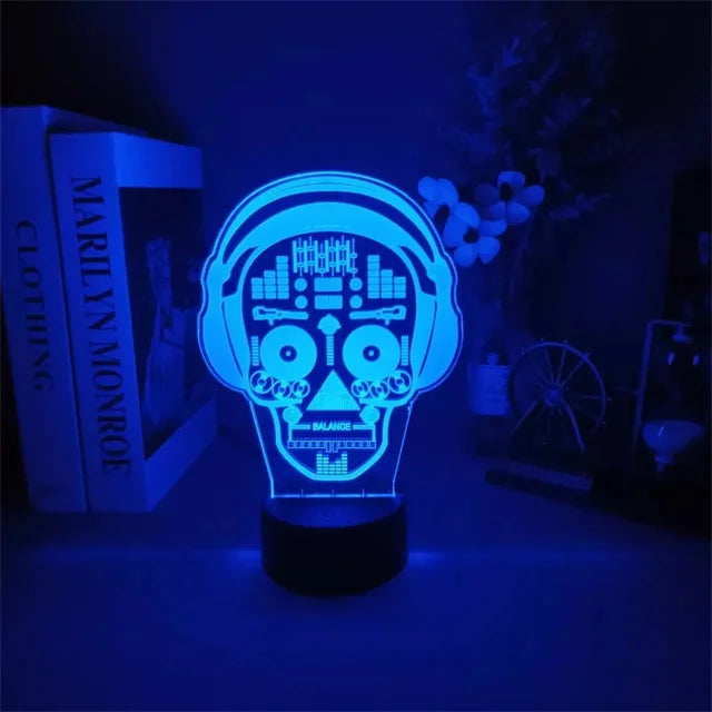 Luminária de led 3D NightLigth - Gcom Store