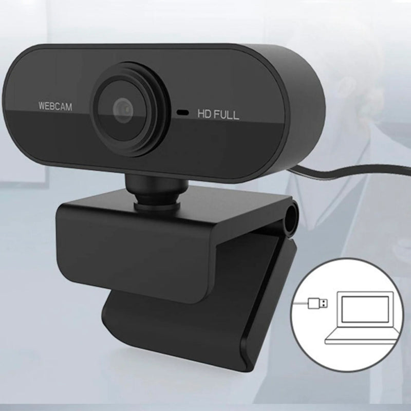 Webcam Full Hd 1080P Para PC - Gcom Store