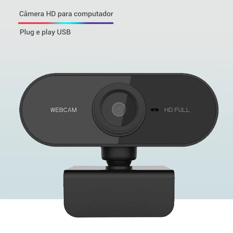 Webcam Full Hd 1080P Para PC - Gcom Store