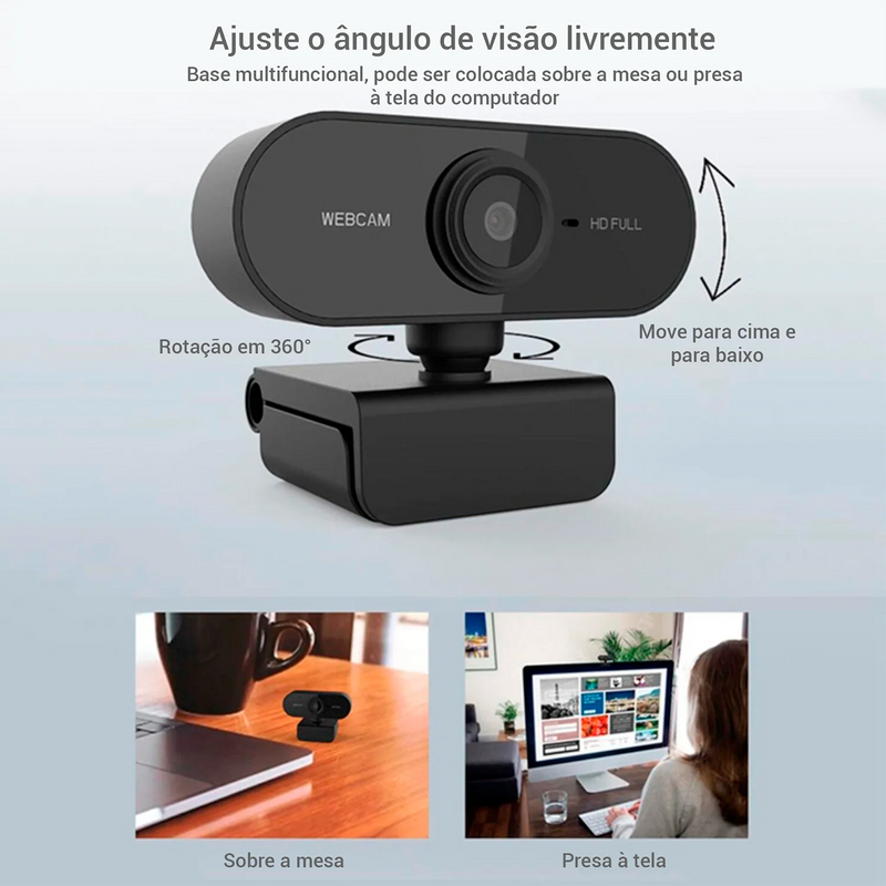 Webcam Full Hd 1080P Para PC